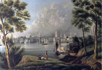 Srebrne Miasto, 1842 r. autorstwa Henrietta McKenney